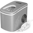 hOmeLabs Portable Ice Maker Machine for Countertop - Makes 26 lbs of Ice per 24 hours - Ice Cubes ready in 8 Minutes - Electric Ice Making Machine with Ice Scoop and 1.5 lb Ice Storage - Silver (B071J2LSQS), Amazon Price Tracker, Amazon Price History