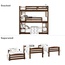 Sierra Triple Wooden Bunk Bed by Dorel Living (B075QP7K8R), Amazon Price Drop Alert, Amazon Price History Tracker