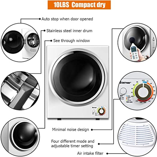 Portable Electric Clothes Dryer 110v