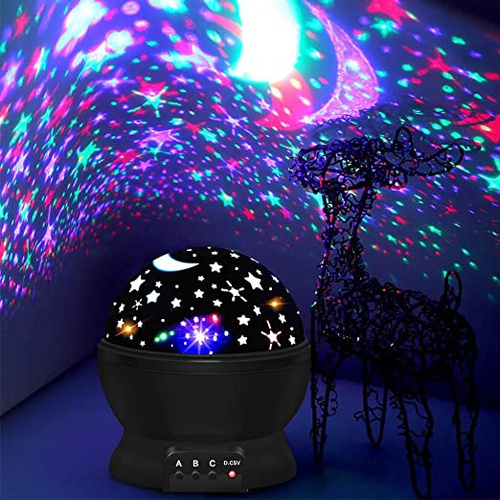 moon and stars projector night light