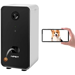 Dog Camera Treat Dispenser WIFI Pet Camera by NPET (TD001) (B07YYCZCQ3), Amazon Price Tracker, Amazon Price History