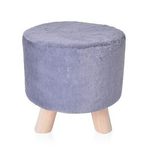 Vanity Soft Furry Ottoman Nursery Wooden Step Stool Padded Seat Foot Rest (124216272689), eBay Price Tracker, eBay Price History