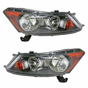 Front Headlights Headlamps Lights Lamps Pair Set for 08-12 Honda Accord Sedan (371754038256), eBay Price Tracker, eBay Price History
